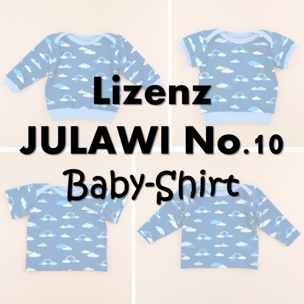 Lizenz für Baby-Shirt | JULAWI No.10